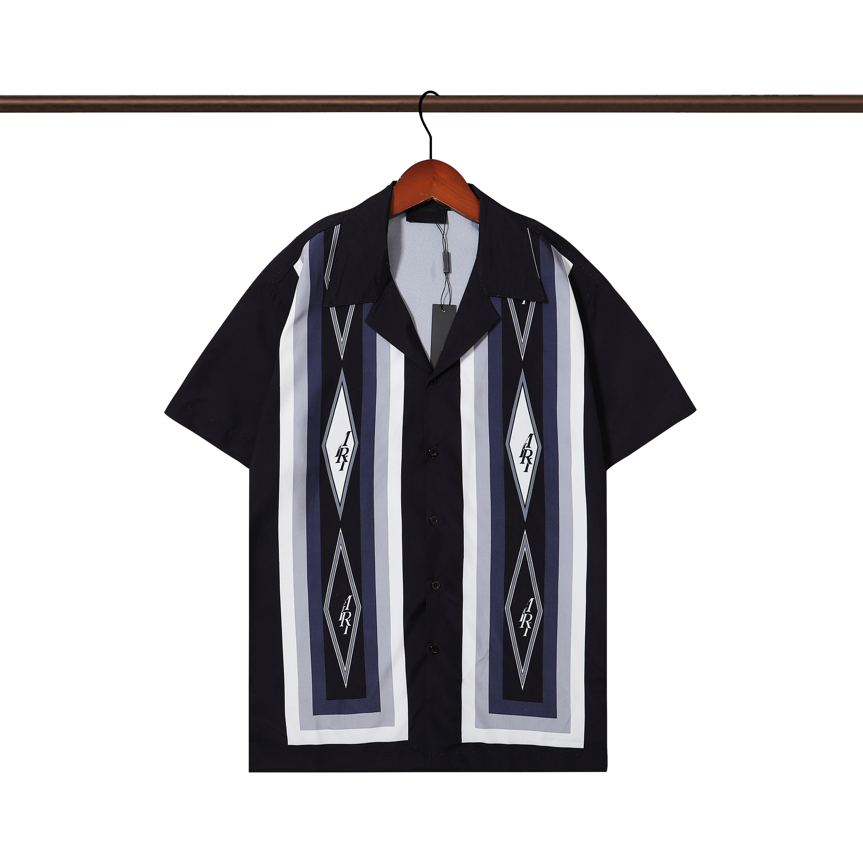 Mens designer luxury dress Shirts silk Shirt Luxury Clothes Short Sleeve letter clowers print Casual Summer collar mens mix colors Size M-3XL A80