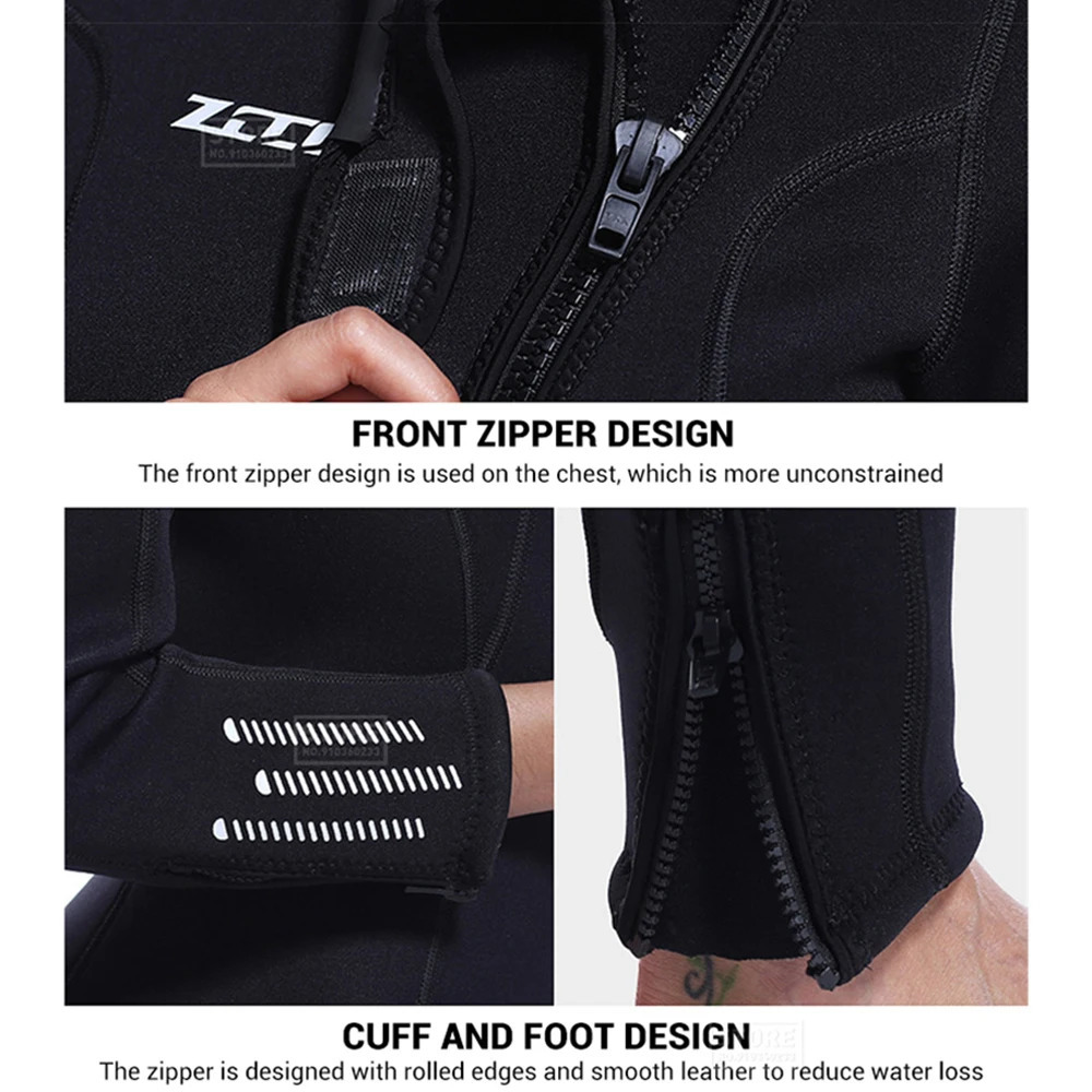 M chloroprene rubber diving suit mens surfing diving suit equipment underwater fishing spear fishing kit swimming suit wet set 240429