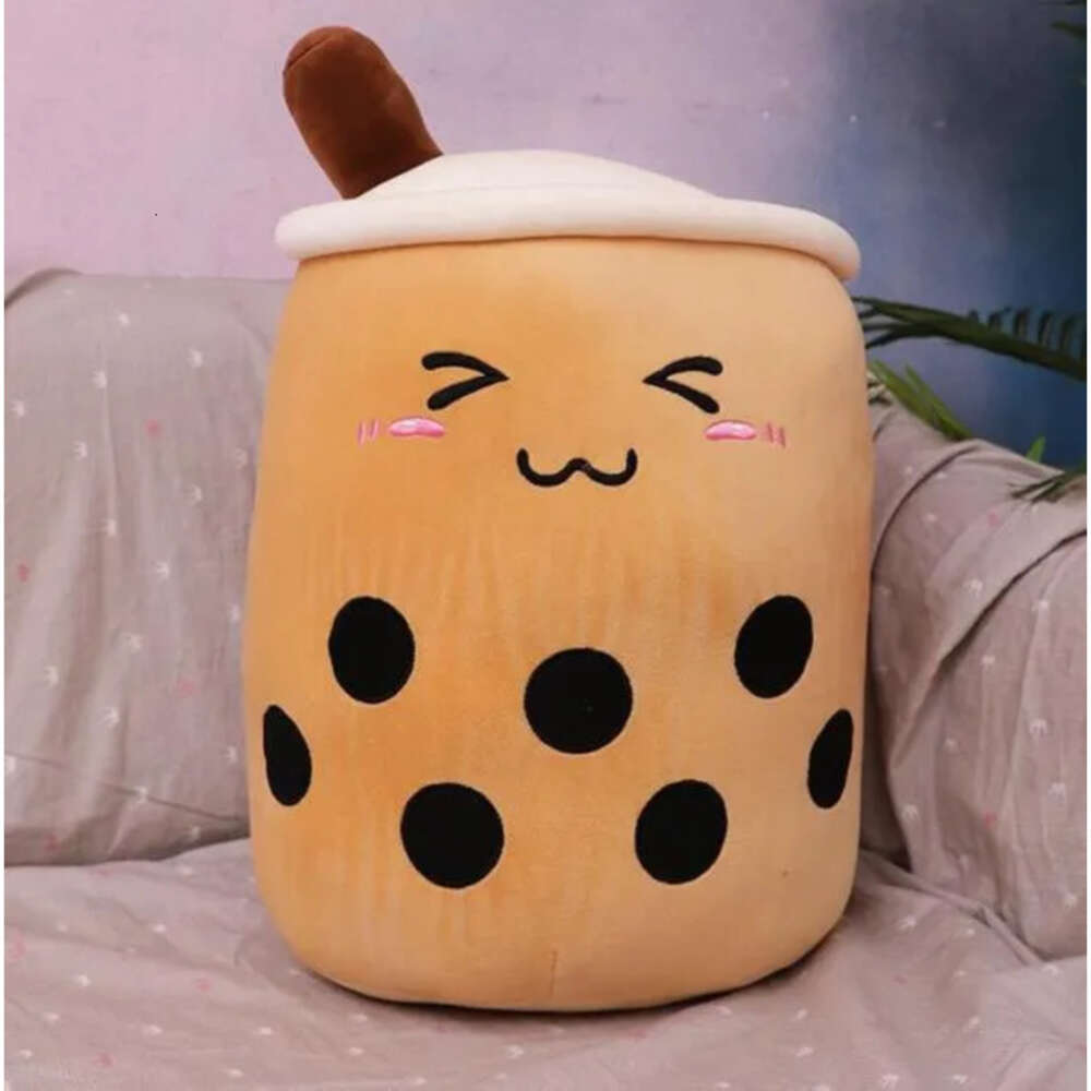 Pearl 24Cm Cup Shape Cute Stuffed Kawaii Peluch Bubble Cartoon Milk Tea Boba Plushie Plush Toy Cpa2741 Jn21