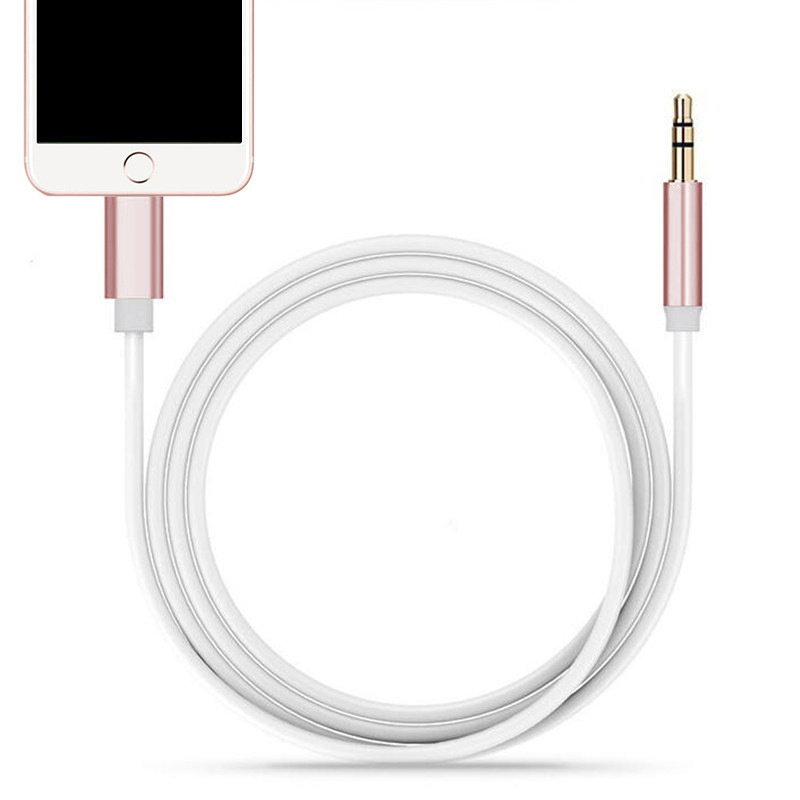 1m 3 feet Type-C USB-C To 3.5mm Male Audio Jack AUX Cable Adaptor Wire Line for iPhone 15 16 14 13 12 11 Xioami Accessories Car Speaker Converter