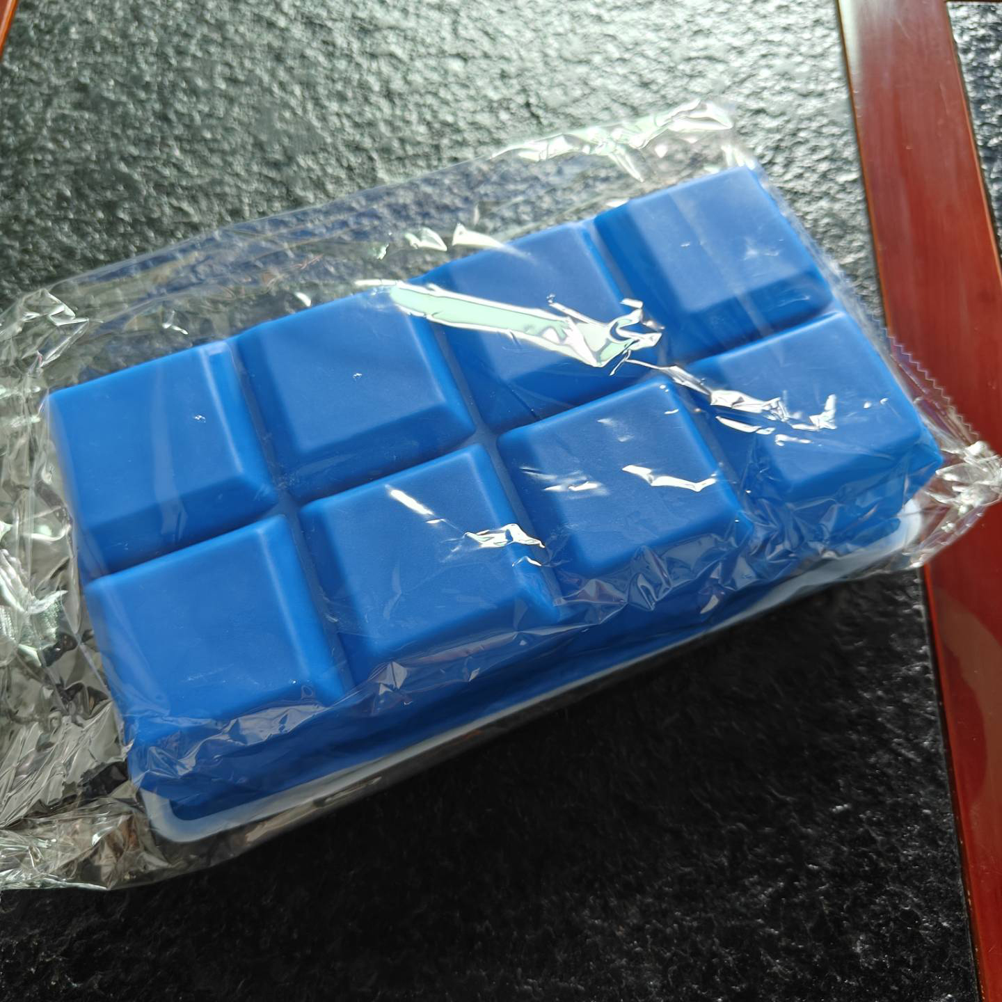 Bar Tools Silicone Ice Square Moulds Dust Proof Cover Ice Tray Large Capacity Square Ice Cube Mold Mix Colors