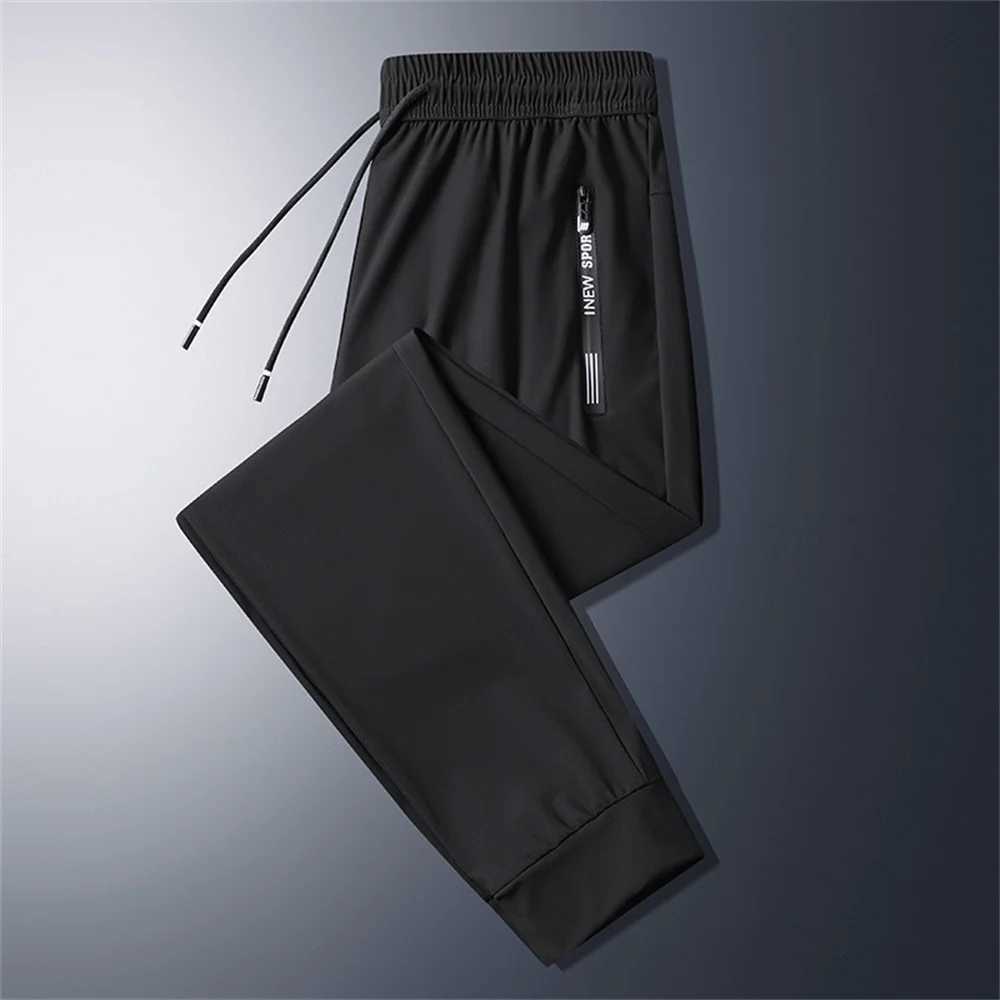 Men's Pants Men Casual Pants Fitness Sportswear Tracksuit Bottoms Skinny Sweatpants Cotton Trousers Gyms Jogger Track Pants Mens Joggers 5XL Y240