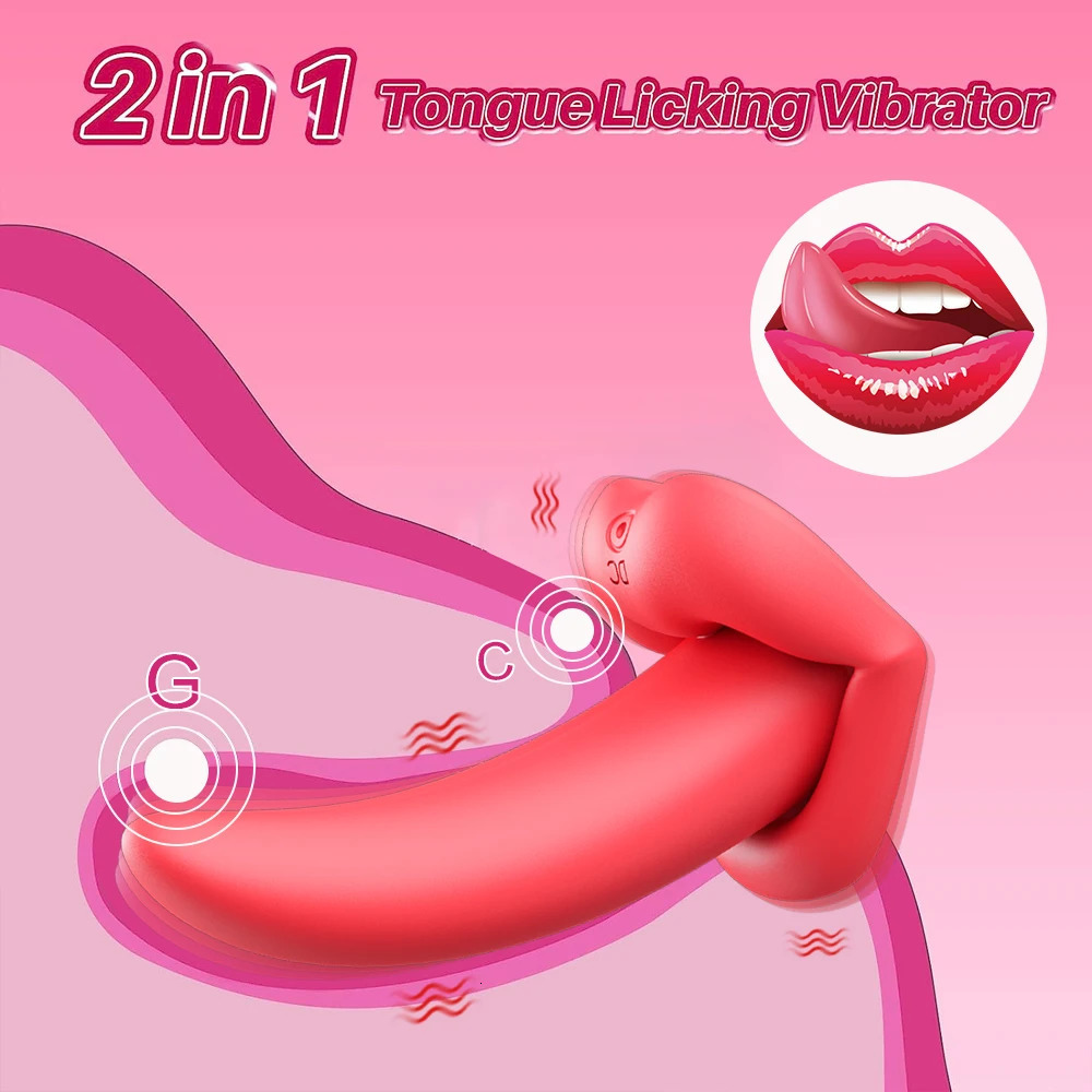 Remote Control Vibrator for Women Panties Tongue Licking Oral Clitoris Stimulator G Spot Massager Female Adult Goods Sex Toys 240511