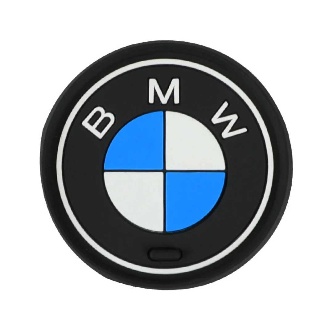 Car Stickers 2X Car Water Cup Bottle Holder Anti-slip Pad Mat Silica Gel for All Bmw M Power 1 2 3 4 5 6 7 Series X1 X3 X5 X7 E39 E61 E60 E93 T240513
