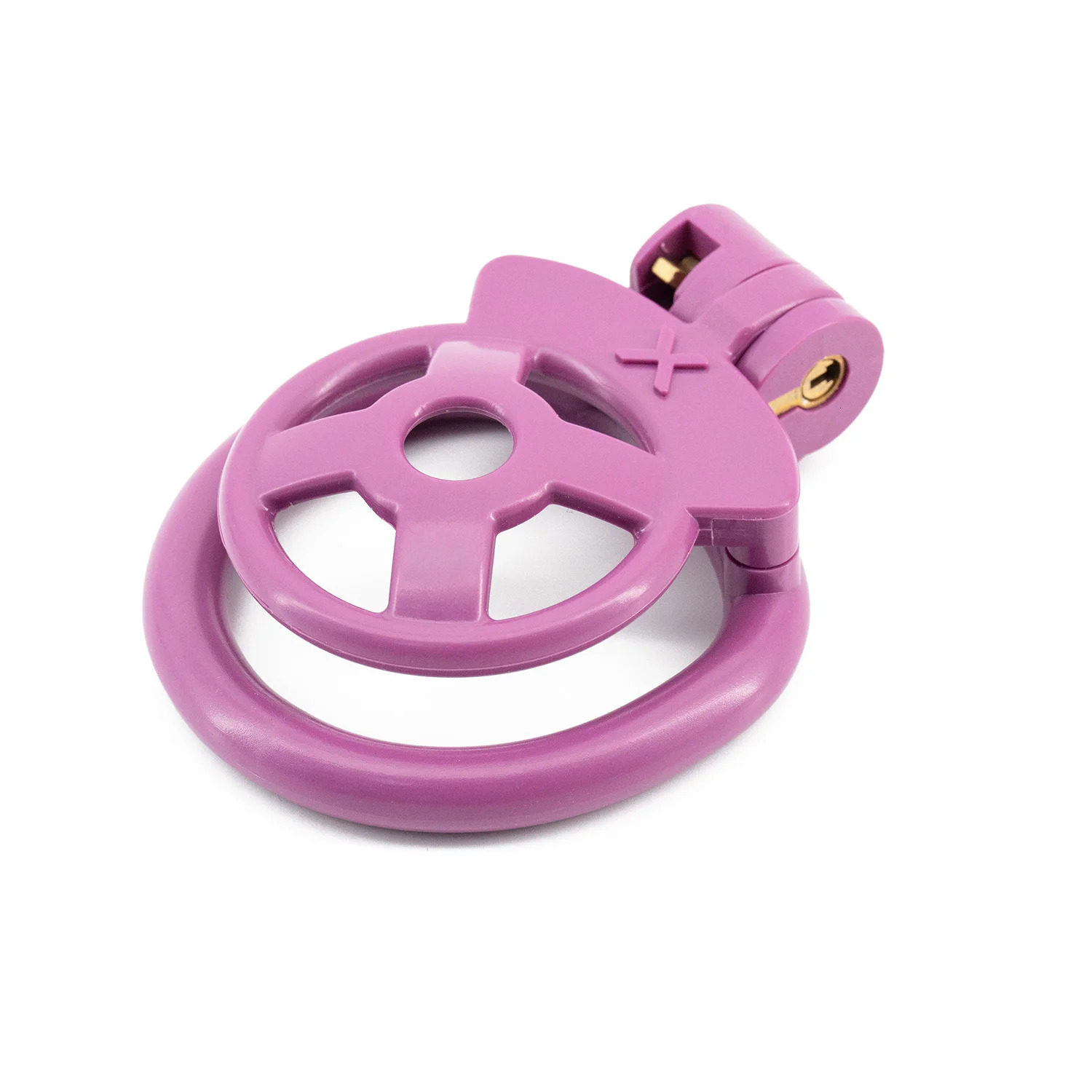 plastic flat male chastity devices cock cage chastity ring sex toys for men 240511