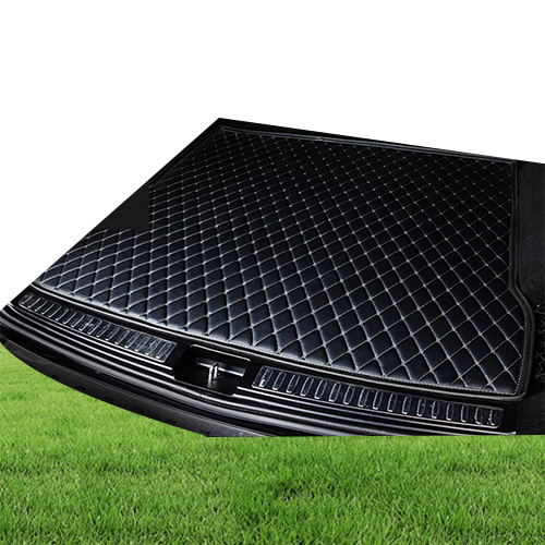 PU Leather Car Trunk Mat for JAGUAR XF FPace Epace IPace XType XE XJ XK car accessories auto goods