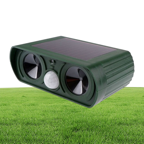 Household Pest Lemon Outdoor Solar Ultrasonic Animal Repeller Garden Cat Dog Fox Deer Mice Repellent Garden Pest Control Ro8821511