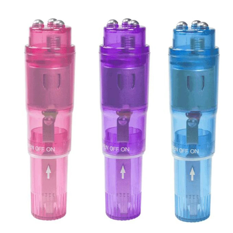 Mini 4 Massage Heads Vibrators Magic Wand G Spot Clitoris Stimulator Dildo Massager Good Pocket Rocket Adult Product for Women 240511