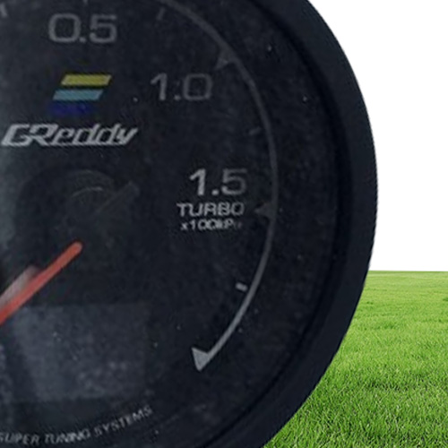 2025 new 62mm 25 Inch 7 Color in 1 Racing GReddy Multi DA LCD Digital Display Turbo Boost Auto Gauge Sensor1697235 Free shipping