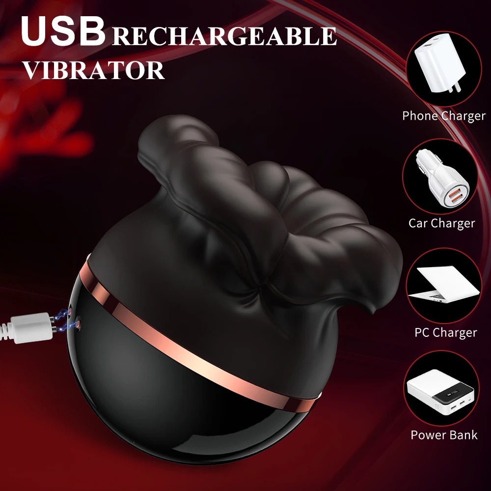 Rose Toy Vibrator Licking Tongue Sucking Mouth Biting Masturbator For Women Nipple Clitoris Stimulator Female Vagina Sex Toys 240511