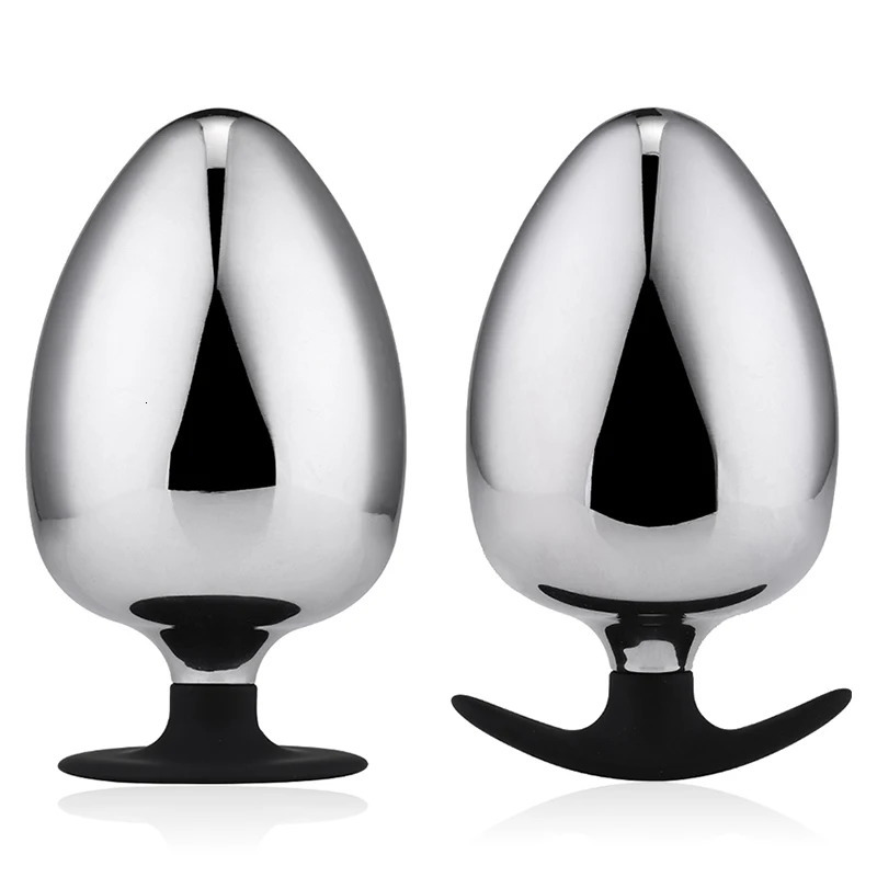 Extra Big Diameter Dilatador Anal Expander Metal Buttplug Adult Sex Toys Masturbator Large Anal Plug G Spot Butt Plugs for Women 240511