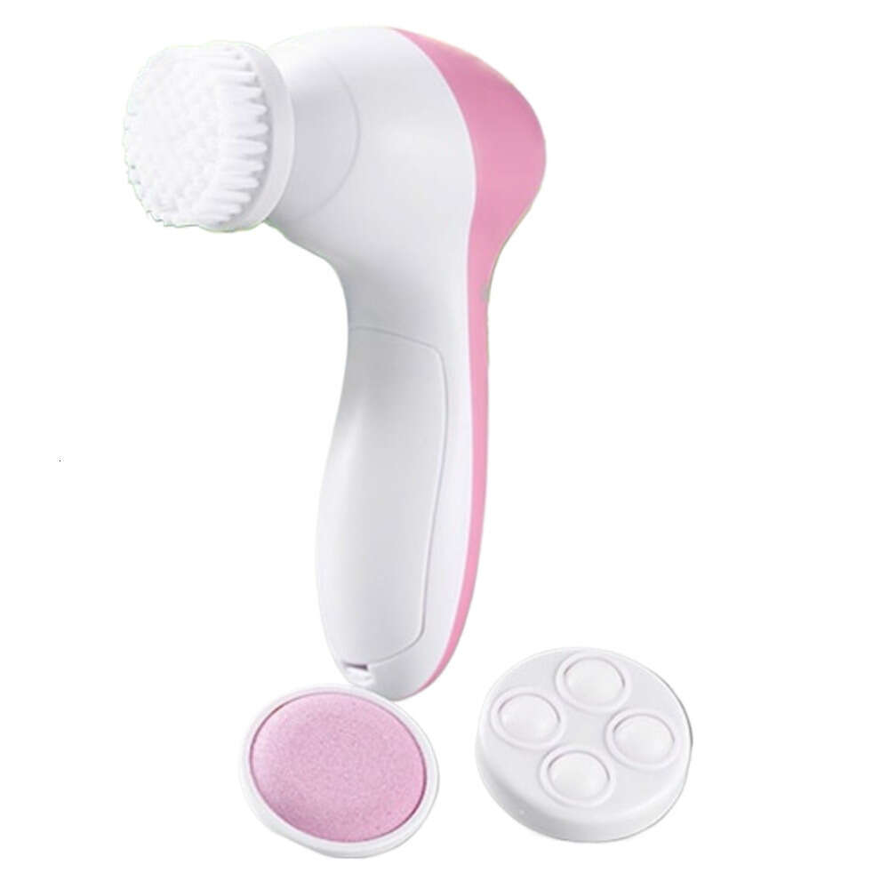 Battery Rotating Facial Cleansing Brush Waterproof Face Cleanser Machine Massage Skin Care Tools Cepillo De Limpieza Facial Giratorio A Bateria Wholes