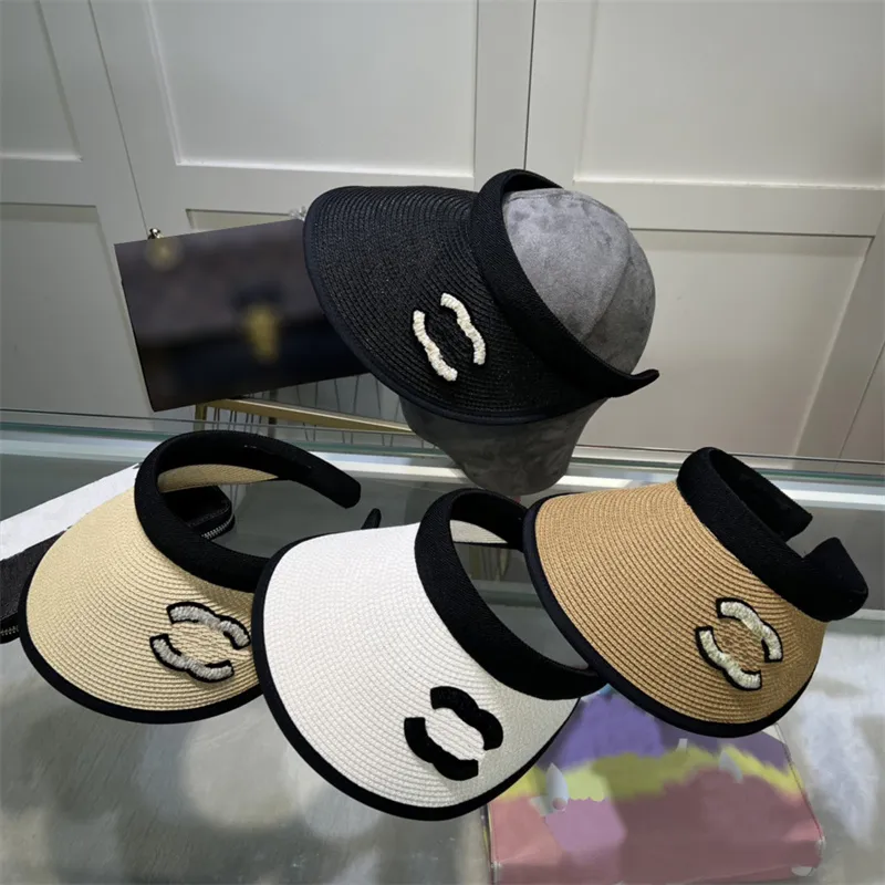 Fashion Desinger Visor Hat For Men Womens Sunhats Luxurys Sun Hat Baseball Caps Letter Casquette Summer Hats Adjustable Outdoor Caps Fitted