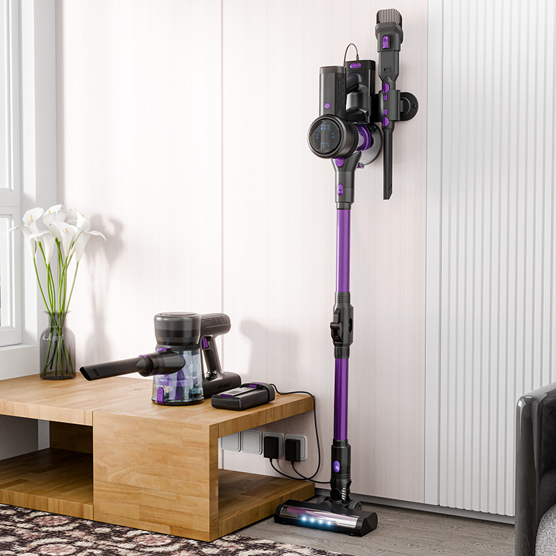 V8 wireless vacuum cleaner handheld household integrated folding Vacuum cleaner dry and wet dual purpose dust collector suitable for hard carpets pet 
