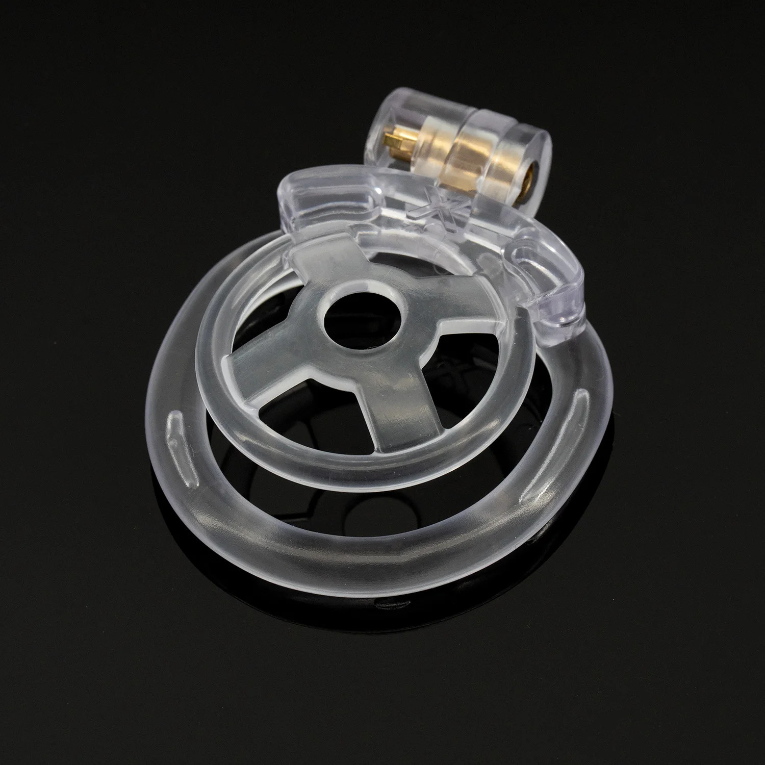 plastic flat male chastity devices cock cage chastity ring sex toys for men 240511