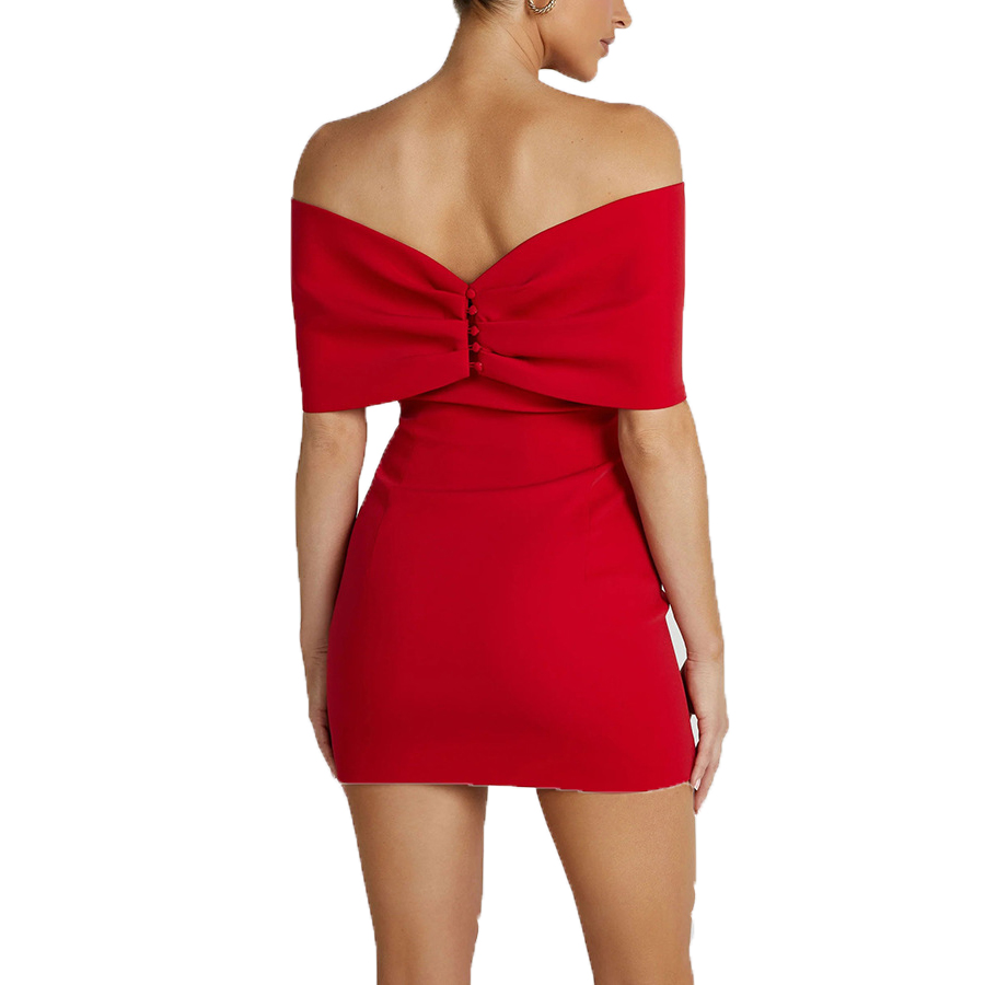 summer dresses for women vestido Spring and summer new sexy one-line collar casual dress INS party fashion dress women Graduation Dresses promdress