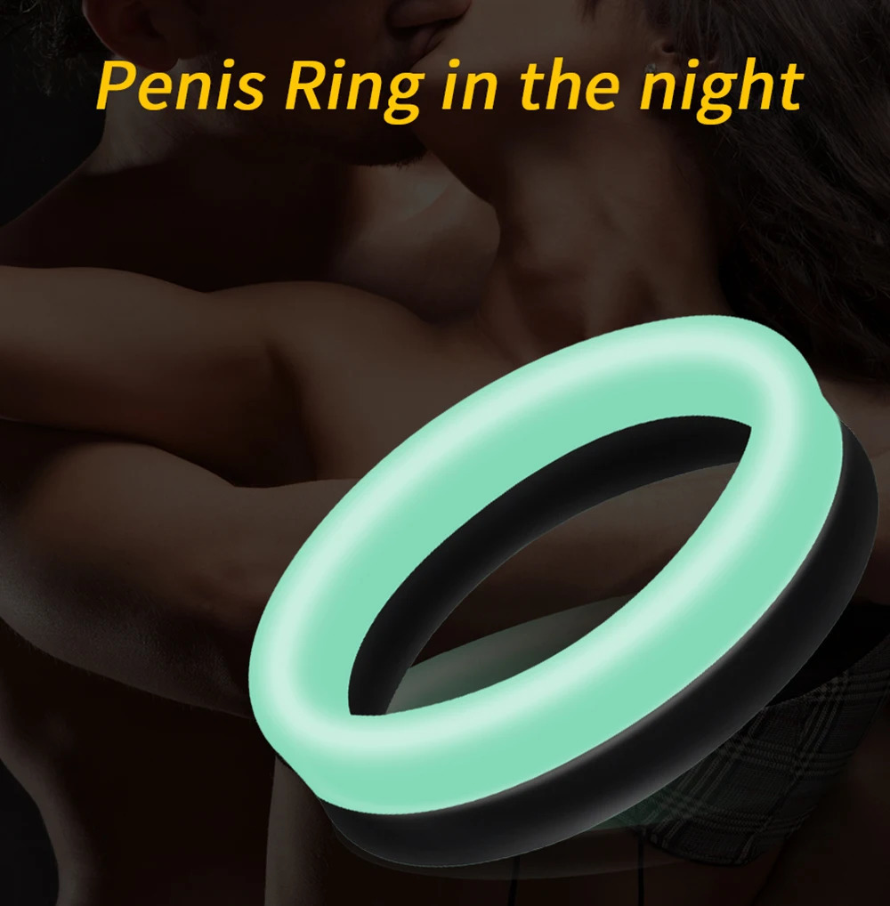 Male Cock Ring Penis Ring Delay Ejaculation Scrotal Binding Ball Stretcher anillos para hombre Silicone Cockring Sex Toy For Men 240511