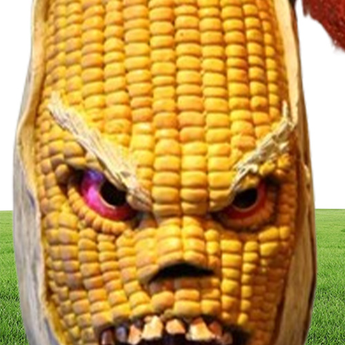 Corn Full Head Mask Scary Adult Realistic Laetx Party Mask Halloween Fancy Dress Party Masquerade Masks Cosplay Costume5650014