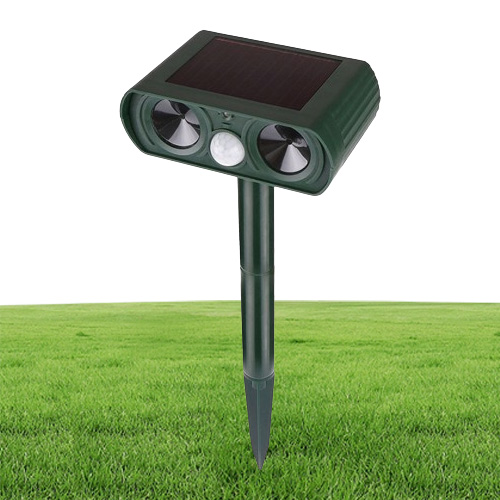 Household Pest Lemon Outdoor Solar Ultrasonic Animal Repeller Garden Cat Dog Fox Deer Mice Repellent Garden Pest Control Ro8821511
