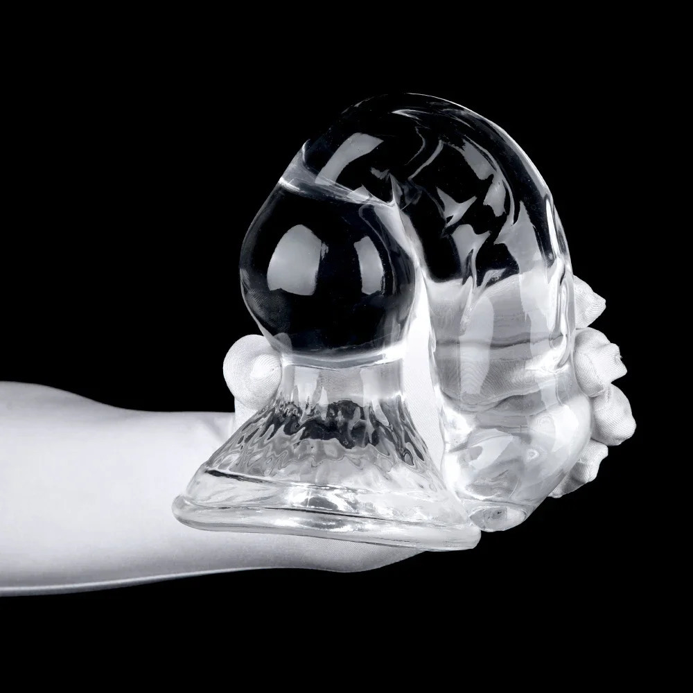 Transparent Soft Big Dog Penis Dick Anal Plug Cock Simulation Massage Stimulation Sex Toys Adult Dildo Masturbation SMLXLXXL 240511