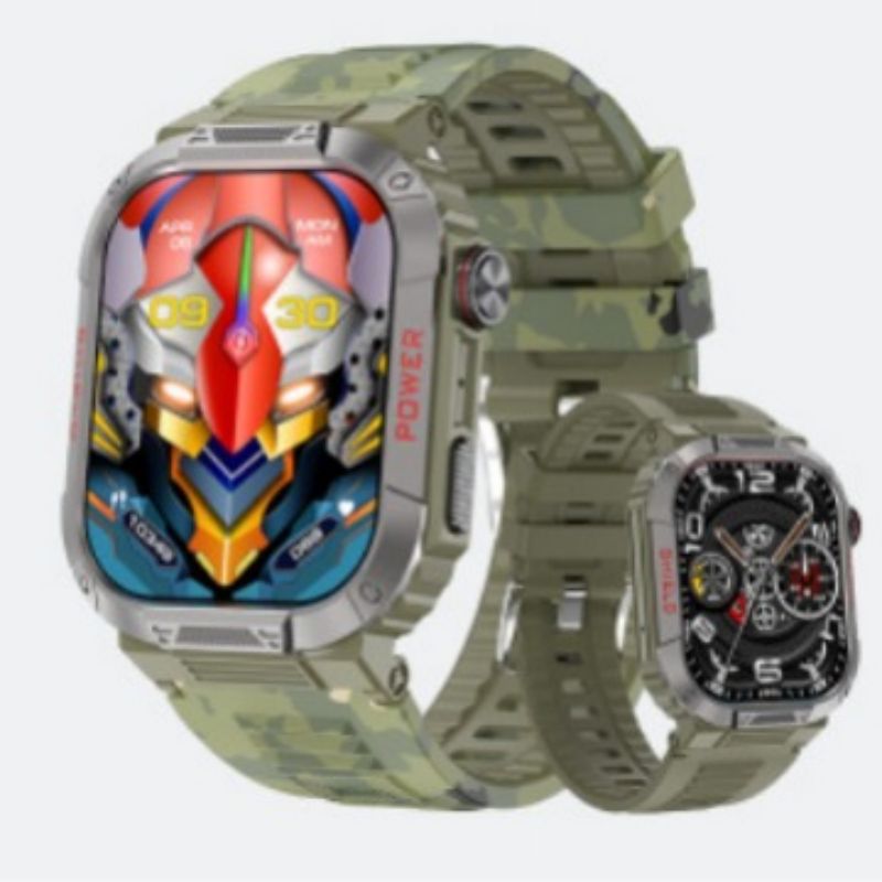 New smart watch, three proof outdoor sports watch, IP68 waterproof Bluetooth call watch