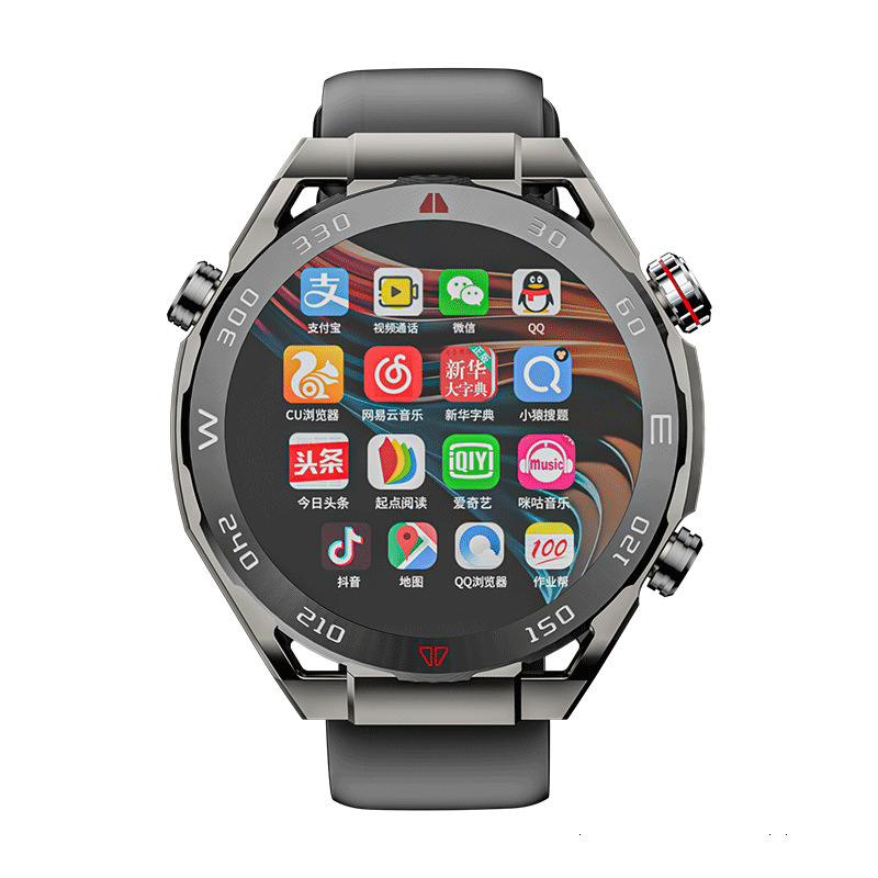 5G full network Bluetooth waterproof AMOLED high-definition screen card insertion phone watch smartwatch