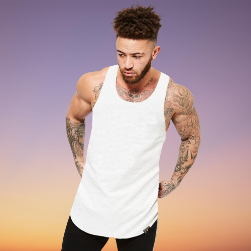 New Designer Men Summer Gyms Fitness Tank Top Fashion Mens fit Clothing Breathable Male Casual Sleeveless Shirts Vest Tops5898615