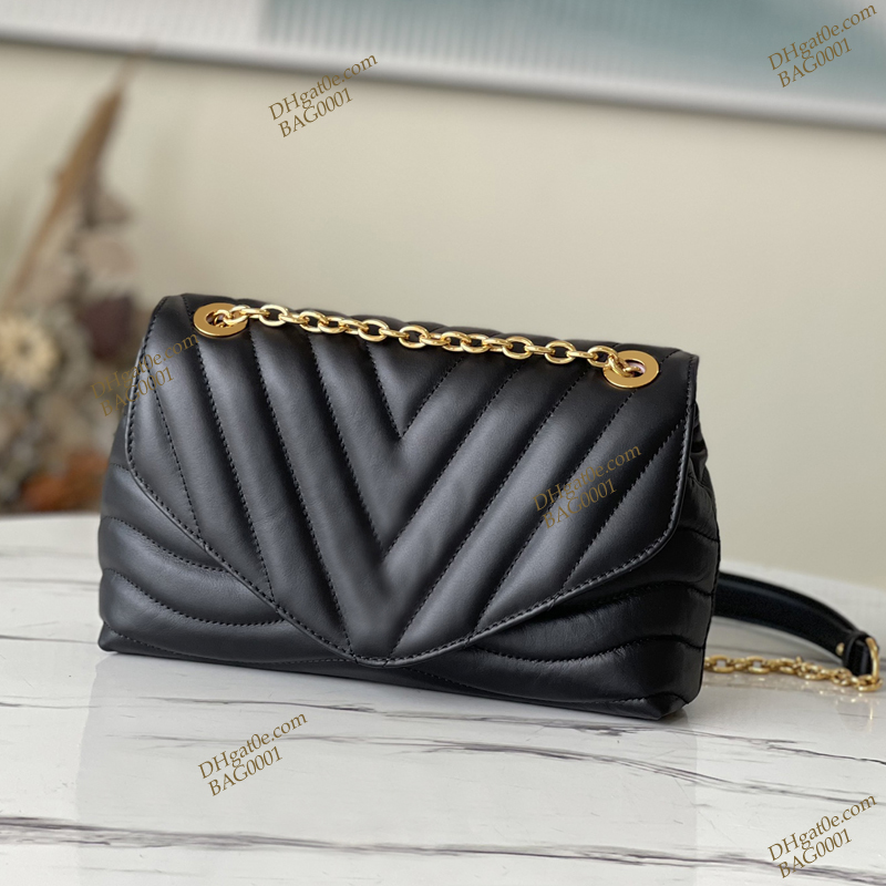 New Wave Chain Bag Mirror quality woman genuine leather Crossbody luxury designer bags With Box B150