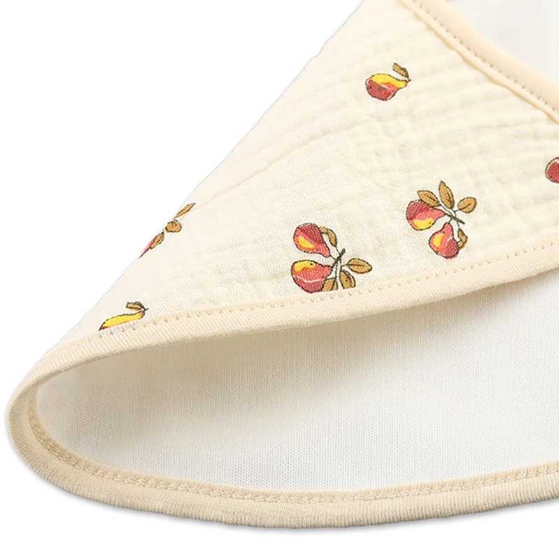 Bibs Burp Cloths 2pcs/set Cotton Waterproof Baby Bibs Summer Infant Bib Newborn Burp Cloths Bandana for Kids Boys Girls Soft Feeding Saliva TowelL4812