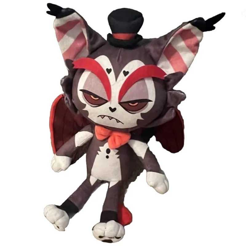 Stuffed Plush s Hazbin Hotel Peripherals Classic Adam Plush Exorcist Plush Fat Block low Toy Anime Filling Toy Sofa Decoration Childrens Gift C251202