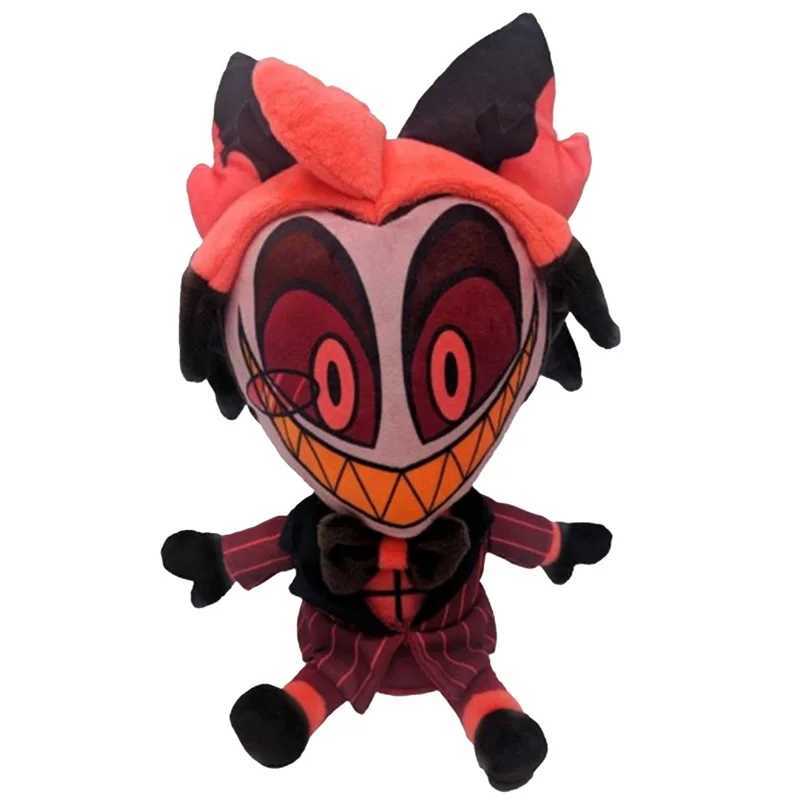 Stuffed Plush s Hazbin Hotel Peripherals Classic Adam Plush Exorcist Plush Fat Block low Toy Anime Filling Toy Sofa Decoration Childrens Gift C251202