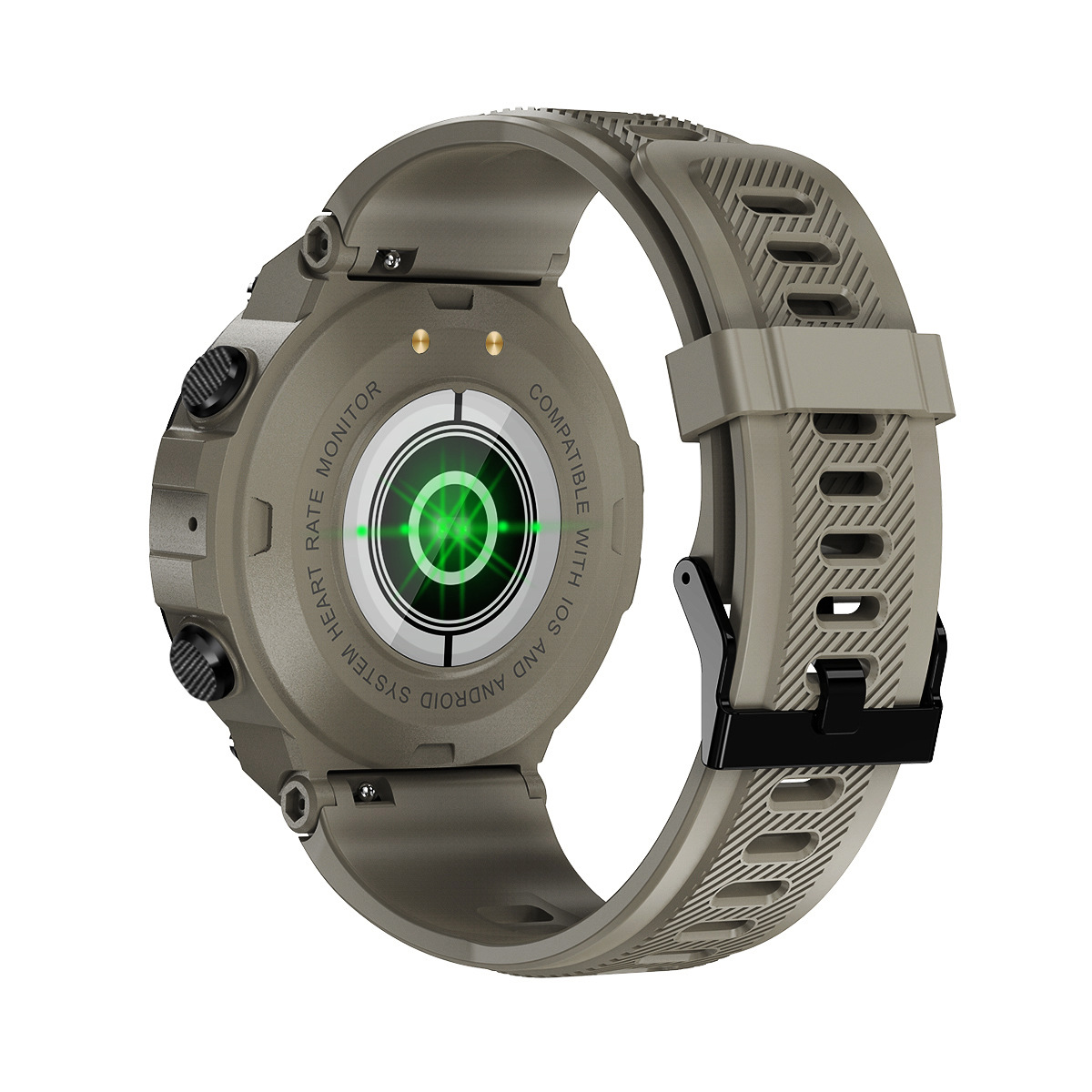 New smartwatch Bluetooth call heart rate, blood pressure, blood oxygen, full circle, full touch weather, outdoor sports watch