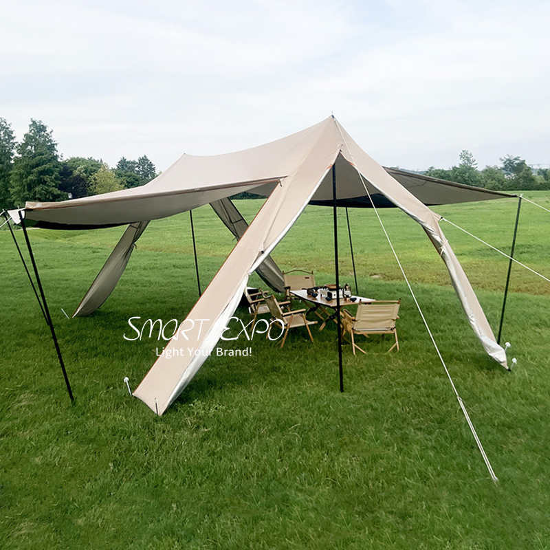 Outdoor Large Camping Canopy Tent Rainproof Sunshade Tarp OS07
