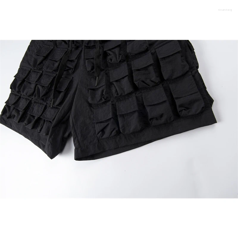 Mens Casual Work Shorts With 58 Pocket Strap Ultra Multi Functional Flaneur Design