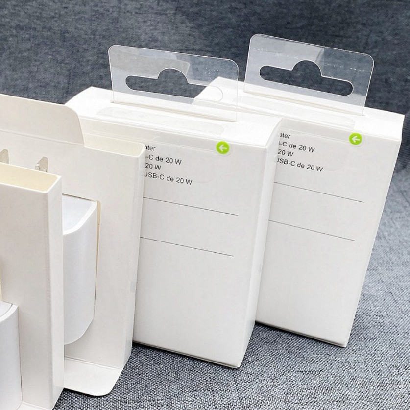 OEM Quality 20W PD Type C USB C Chargers Fast Charging EU US Plug Adapter Mobile Phone power delivery Quick Charger For iPhone 15 14 13 12 11 Pro Max and Samsung Phones