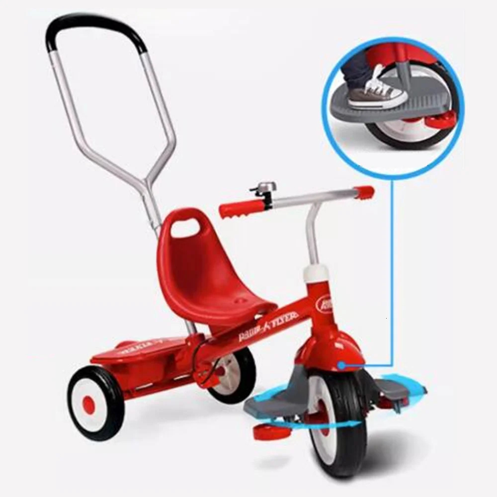 ALWAYSME Footrest For Radio Flyer Tricycles 240513