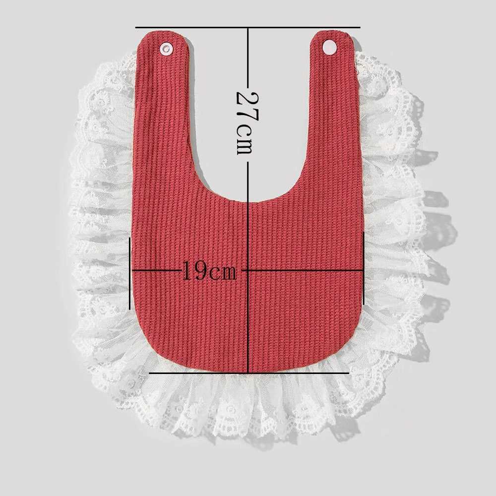 Bibs Burp Cloths Korean Style Baby Waffle Feeding Drool Bib Ruffle Infants Saliva Towel Soft Cotton Burp Cloth For Newborn Toddler Kids Bibs NewL4812