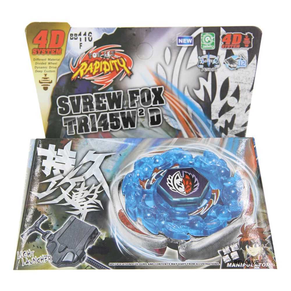 4D Beyblades METAL FUSION Rapidity Spinning Top BB118 Phantom Orion B D BB-118 metal fury bey STARTER SET