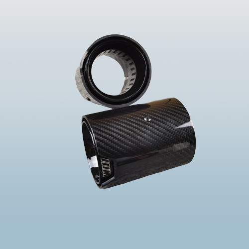 2025 new Glossy black Exhaust tail pipes Carbon fiber M Performance Muffler exhausts tips Stainless steel End Pipe1035908 Free shipping