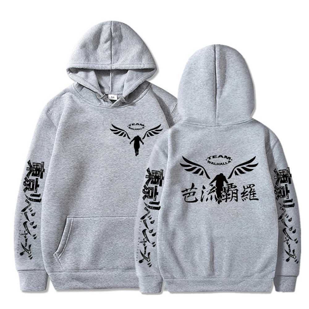 Men's Hoodies Sweatshirts Anime Tokyo Revengers Hooded Plus Size Hoodie Men Women Sweatshirts Manga Strtwear Harajuku Unisex Warm Pullover T24051