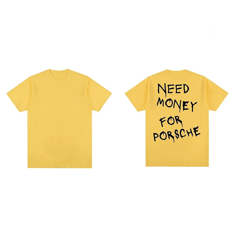 Need Money Funny TShirt for Women Men Cotton Anime Shirt Harajuku Short Sleeve Plus Size Tops Oversize Woman Clothes 240513