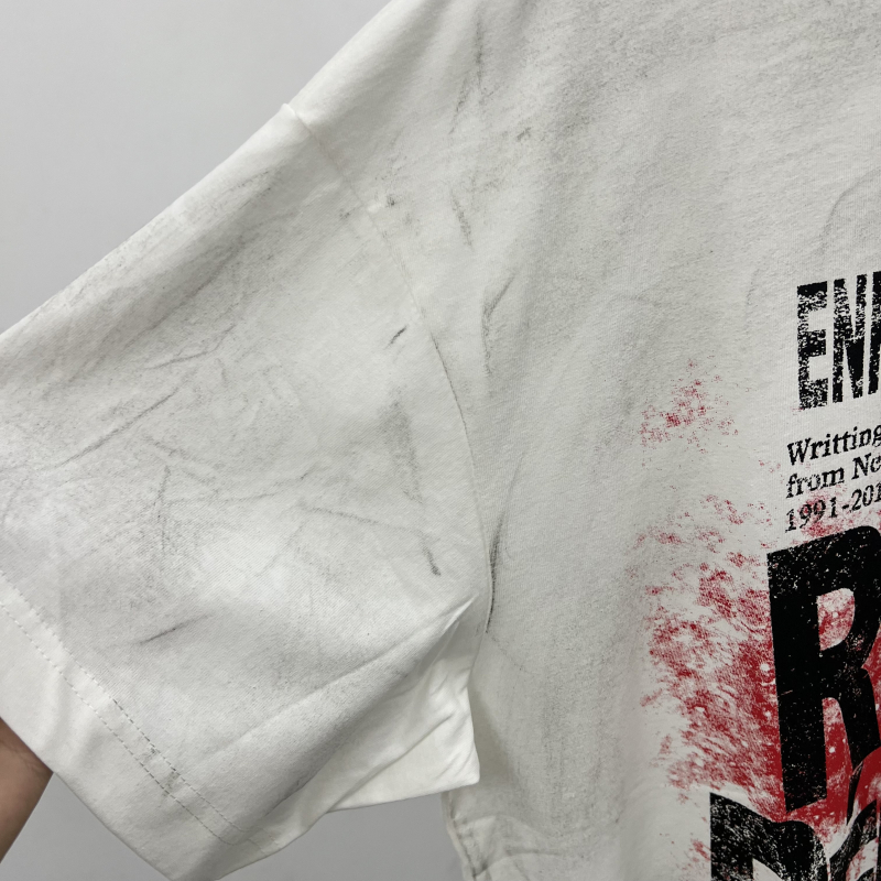 Real Pictures 2024ss T Shirt Men Women Top Quality Oversize Casual Print T-Shirt Tee Top