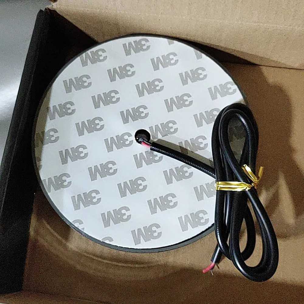 Car Stickers 11cm LED Car Front Rear Emblem Badge Sticker For VW Polo Golf Jetta Beetle CC Tiguan Touran Passat MK7 MK5 B5 B6 Accessories T240513
