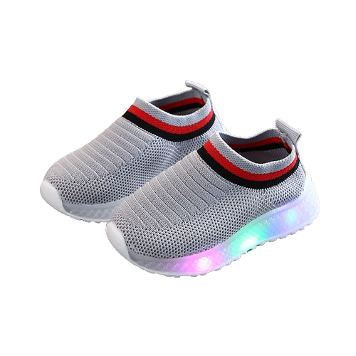 Designer Toddler LED Light Shoes Kids Boys Girls Baby Sneakers Infant Outdoor Running Sport Shoes Soft breathable Comfortabl