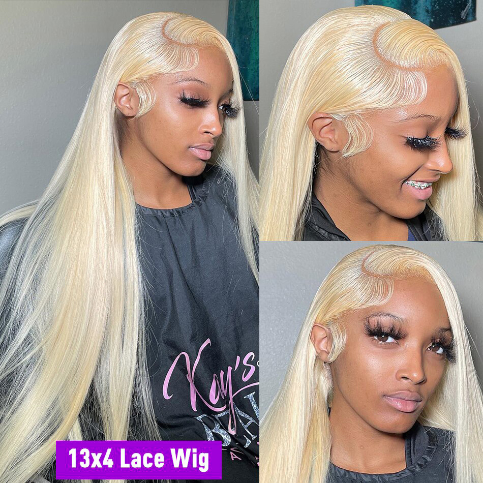 30 Inch Honey Blonde 613 Hd Frontal 13x6 Human Hair For Women 13x4 Straight Lace Front Wig Bob Glueless Ready to Wear Wholesale