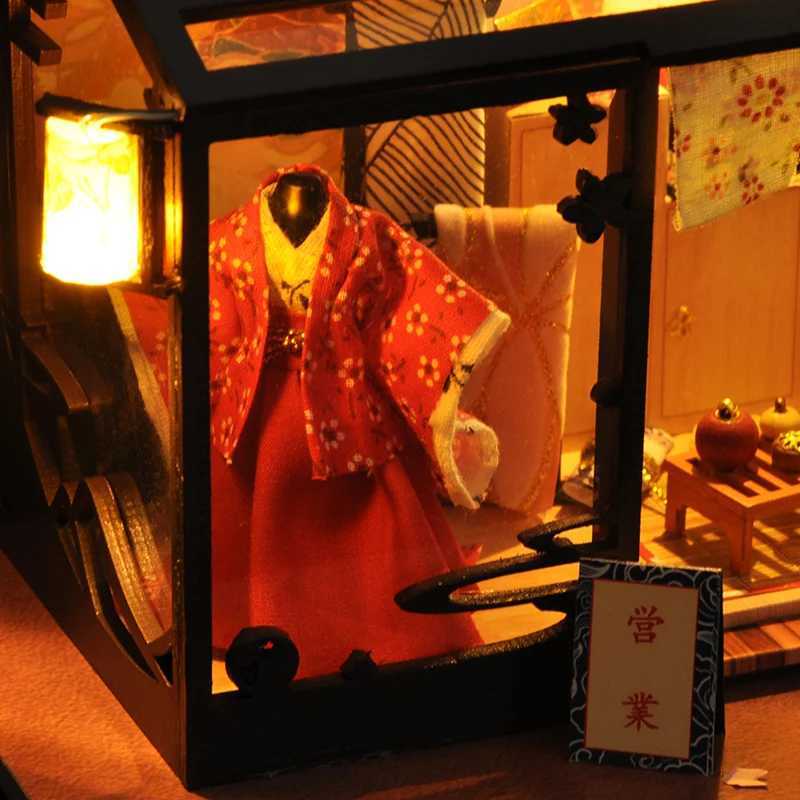 Architecture/DIY House Toys For Children New Doll House Casa Diy Miniature Dollhouse With Dust Cover Furniture Birthday Gift TD27 2829