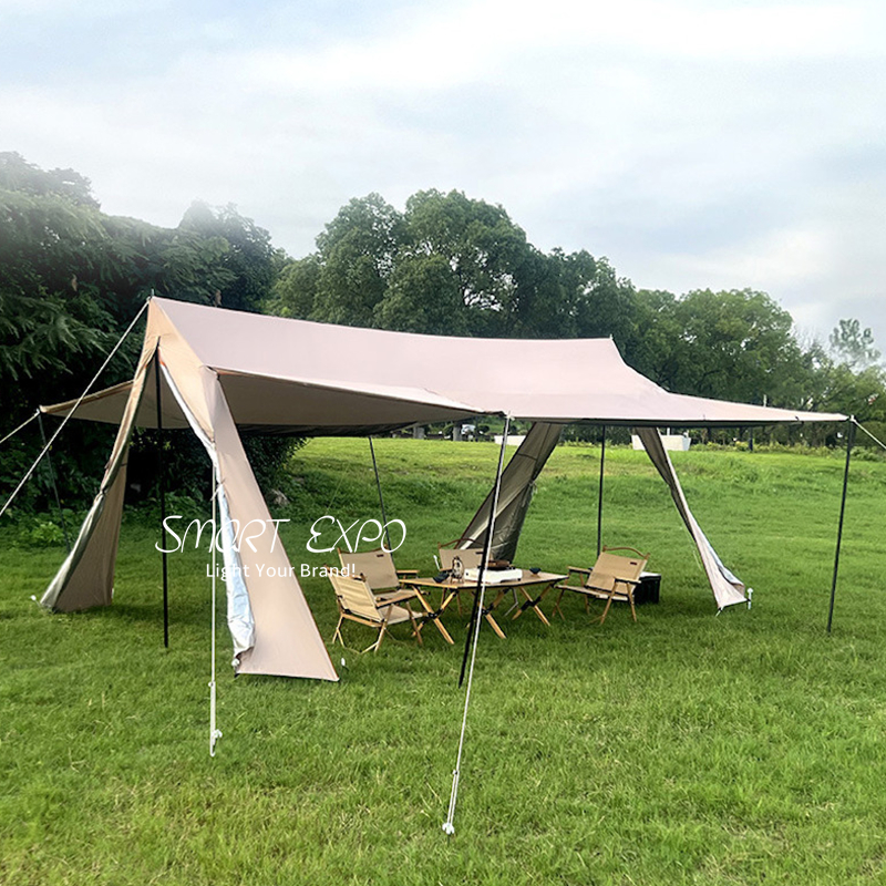 Outdoor Large Camping Canopy Tent Rainproof Sunshade Tarp OS07