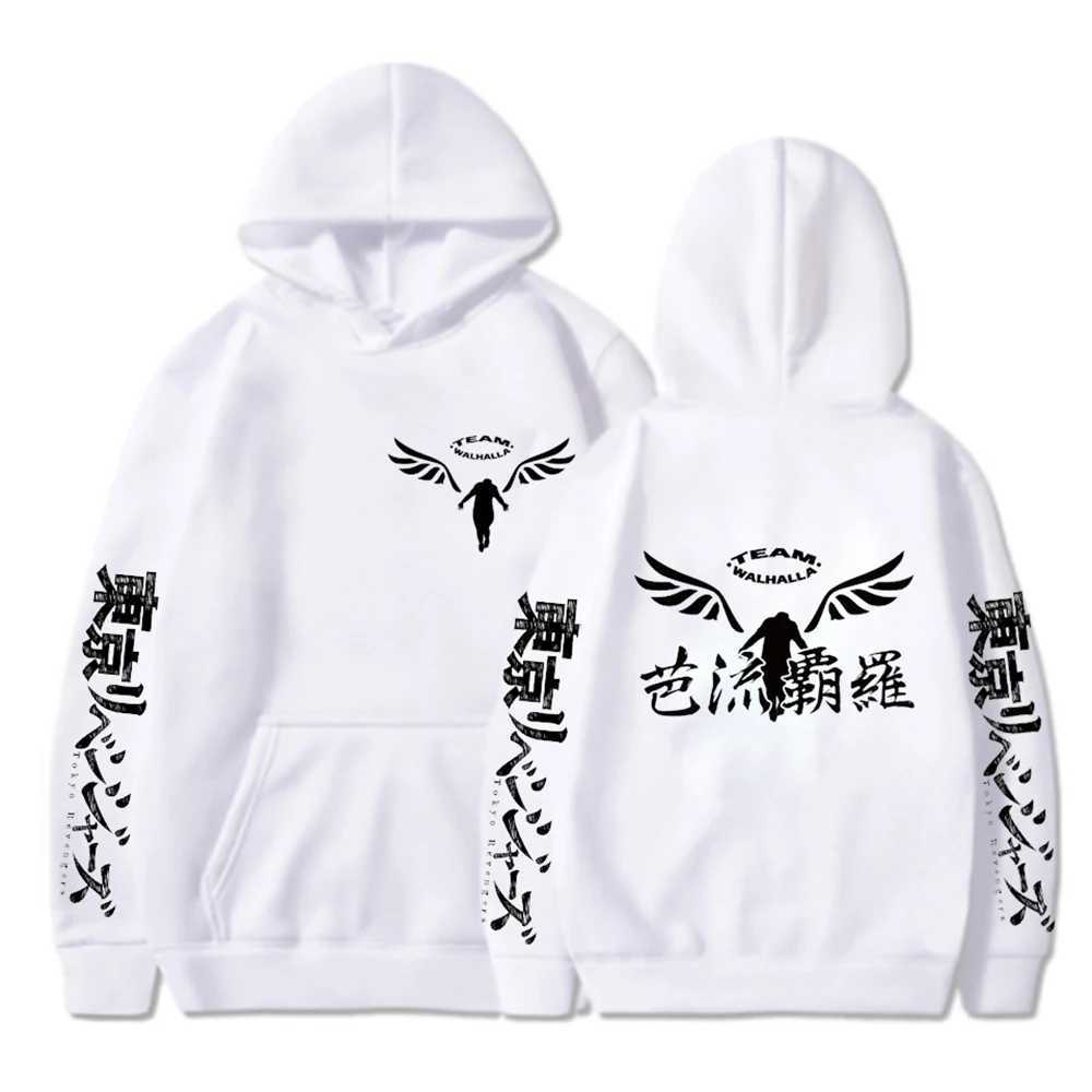 Men's Hoodies Sweatshirts Anime Tokyo Revengers Hooded Plus Size Hoodie Men Women Sweatshirts Manga Strtwear Harajuku Unisex Warm Pullover T24051