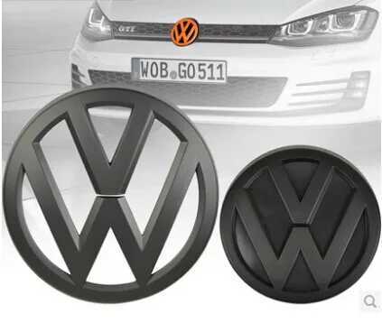 Car Stickers case for VW Volkswagen Golf 7 MK7 GTI car cover Front and Back Grille Emblem Badge Fit car styling T240513