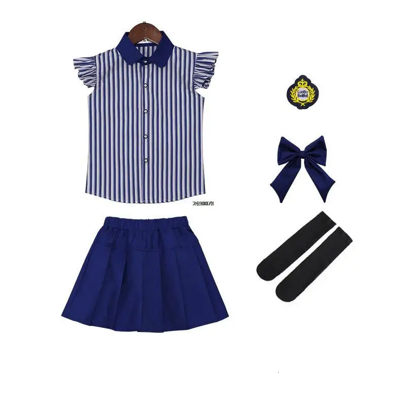 Boys Girls School Uniform Kids Beautiful Pograph Dress Children Graduation Performance Ceremony Dance Kindergarten Costume 240514